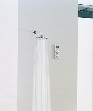 Душевой кронштейн GROHE Rainshower 286 мм, хром (28576000) Душевой кронштейн GROHE Rainshower 286 мм, хром (28576000)