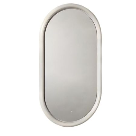 Artceram  Зеркало MILANO керамическая рама с подсветкой 55х100 см, цвет белый, артикул ACS019 01 00