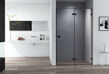 ДУШЕВАЯ ДВЕРЬ В НИШУ CEZARES BELLAGIO-B-12, артикул BELLAGIO-B-12-140-C-NERO