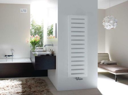 Водяной полотенцесушитель Zehnder Metropolitan Bar MEPM-180-060/ID Белый, артикул MEPM-180-060/ID