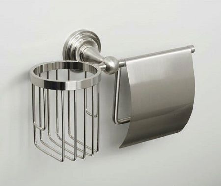 Держатель туалетной бумаги и освежителя воздуха WasserKRAFT Ammer K-7059 Хром матовый, артикул K-7059