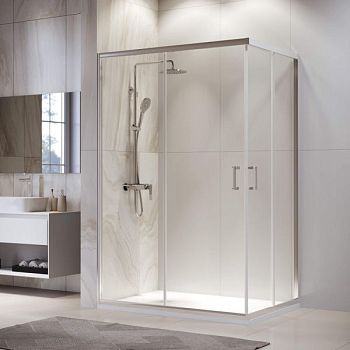 Душевой уголок RGW PA-246 (Прозрачное, 900x1000)