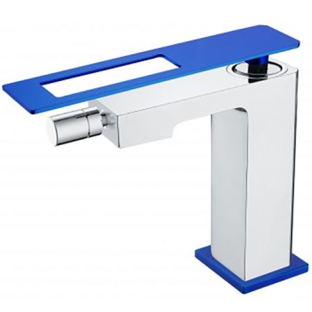 Смеситель для биде Boheme Q 146-CRUV Хром Синий, артикул 146-CRUV