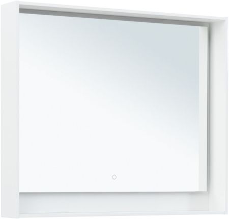 Зеркало Aquanet Милан 100 белый глянец