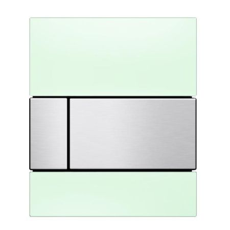 TECEsquare Urinal, зеленый, клавиша нержавеющая сталь, артикул 9242804