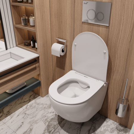Унитаз SELLA Aria MW подвесной безободковый Cerutti SPA CT9161 Унитаз SELLA Aria MW подвесной безободковый Cerutti SPA CT9161