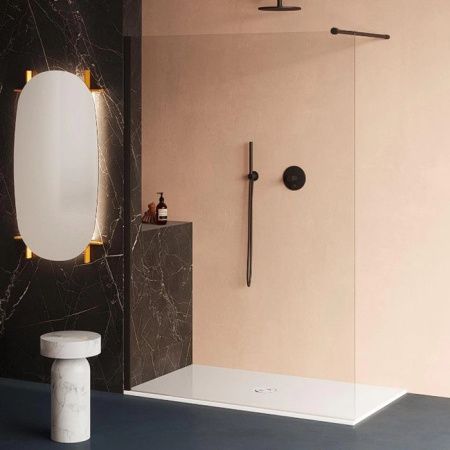 AZZURRA SoloDue Душевой поддон керамический 200х100 см H 2 см, цвет белый