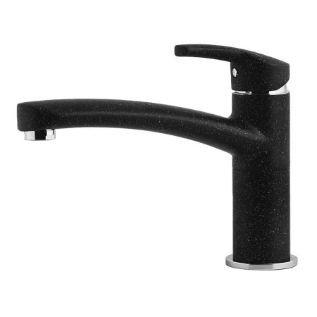 Смеситель для кухни GranFest 2523, черный, артикул 2523 черный