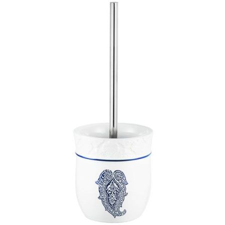 Ершик для унитаза Fora England FOR-GR020 Бело-синий