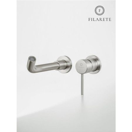 Смеситель для раковины встраиваемый FILARETE Roun FL4020NK, никель