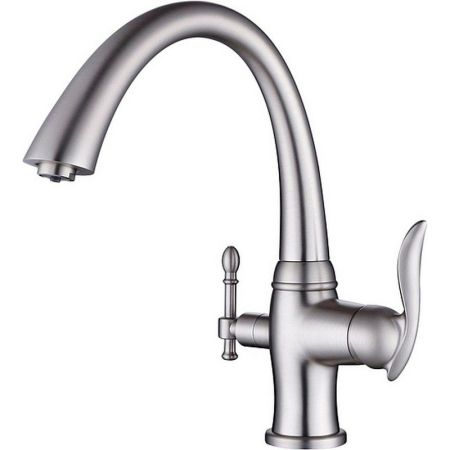 Смеситель для кухни ZorG Sanitary ZR 340 YF SATIN Сатин