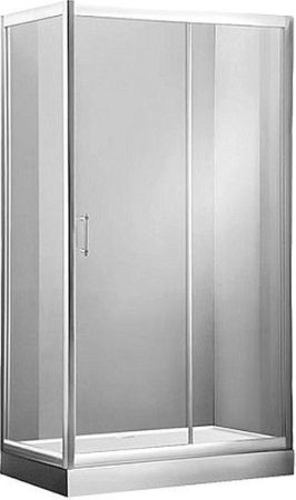 Душевой уголок Aquanet Alfa NAA1131 140x80, прозрачное стекло, артикул NAA1131