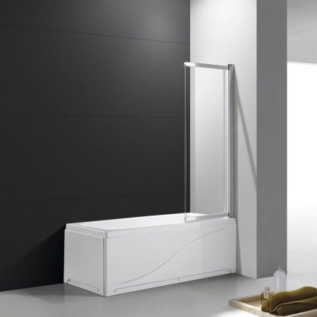 Душевая шторка на ванну CEZARES SLIDER-VF-11, артикул SLIDER-VF-11-90/150-P-Cr