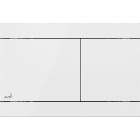 Клавиша смыва Alcaplast Flat Color FUN-WHITE Белая, артикул FUN-WHITE