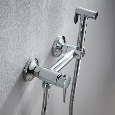 Гигиенический душ со смесителем Shevanik S107, хром