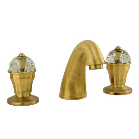 PRESTIGE CRYSTAL Смеситель для раковины, на 3 отв., бронза, артикул 30859
