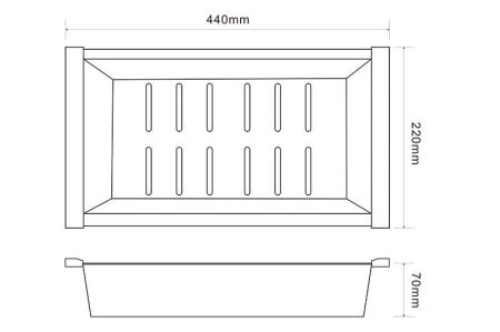 Коландер ZorG RX C 12-51 Нержавеющая сталь, артикул C 12-51