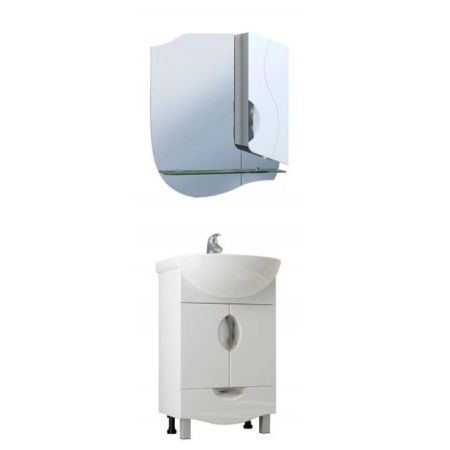 Зеркало со шкафом Vigo Callao 55 Белое