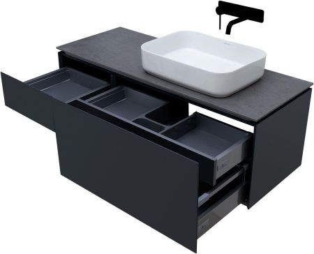 Тумба под раковину Allen Brau Infinity 120 1.21008.AM R антрацит матовый, артикул 1.21008.AM