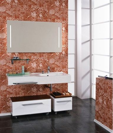 Раковина Акватон Отель 3 127 Белая L, артикул 1A70113WOT01L