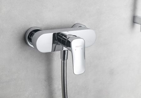 AQ1060CR ВЕГА смеситель для душа + AQ2010CR ВЕГА душевой набор, артикул AQ1034CR