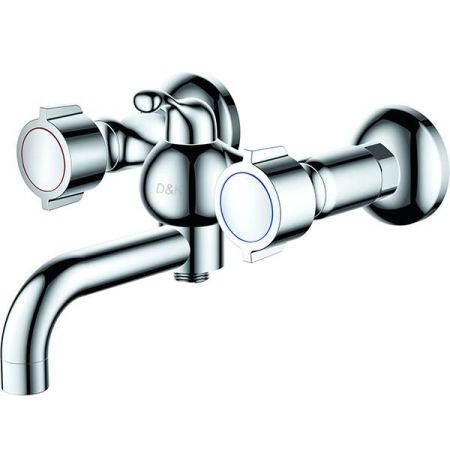 Смеситель для ванны D&K Torhall Hessen DA1413241 Хром