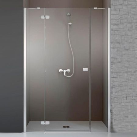 Элемент душевой двери Radaway Fuenta New DWJS 140 L профиль Хром стекло прозрачное