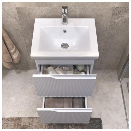 Тумба с раковиной напольная VIGO Neo 326-com, 50 см, артикул 326-com