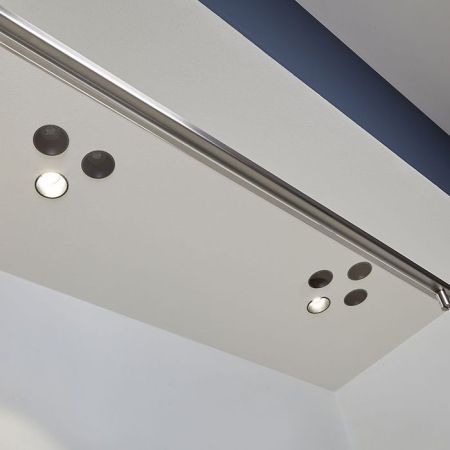 Antonio Lupi Zenit Встраиваемый верхний душ, Ø 8см, цвет: черный