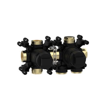 ALMAR Встраиваемая часть однорычажного смесителя с переключателем на 2 положения, горизонтальный модуль