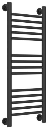 Полотенцесушитель, Сунержа, Богема +, прямая, водяной, ширина, мм-350, глубина, мм-76, высота, мм-862, межосевое расстояние-300, подключение-диагональное/нижнее/вертикальное, температура теплоносителя-до 95°С, мощность-Вт-342, присоединительный размер-НР , артикул 15-0220-8030