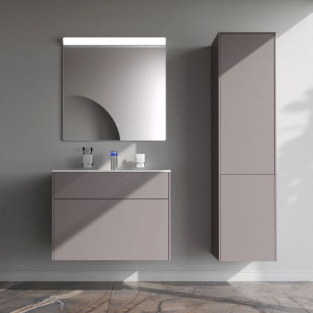 M50AFHX0803EGM Inspire V2.0, База под раковину, подвесная, 80 см, 3 ящика, push-to-open, элегантный