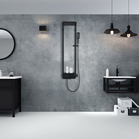 Душевая панель Black&White W2020