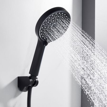 Смеситель для ванны Shevanik S4322H, черный