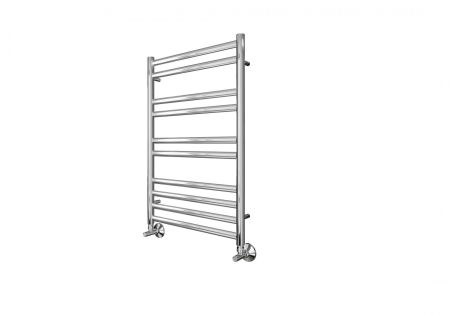 Полотенцесушитель водяной Aquatek (Акватек) Оберон П10 500х800 мм, подключение нижнее/диагональное, сверхпрочная пищевая нержавеющая сталь AISI 304L, гарантия 10 лет, артикул AQ RO1080CH