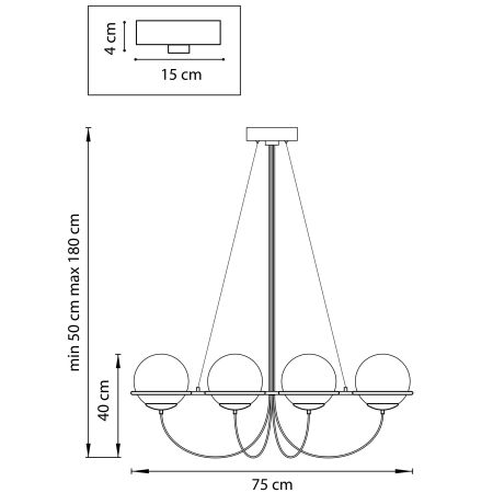 Люстра подвесная Globo Lightstar 803283, артикул 803283