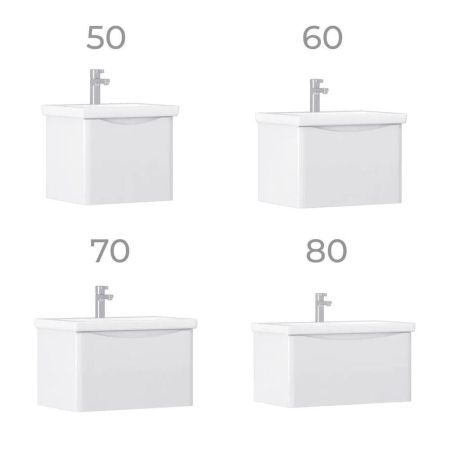 Тумба под раковину подвесная VIGO Glem 335, 60 см, артикул 335