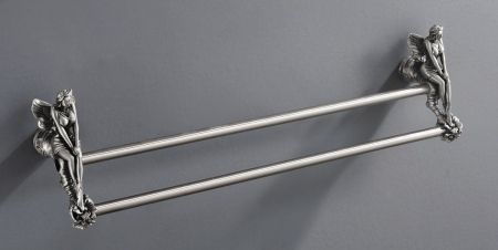 Полотенцедержатель двойной подвесной 60 см ART&MAX AM-B-0988