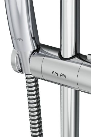 F0190100 Gem душ.комплект: ручн.душ 3 ф-ции d 110 мм, штанга 700, шланг 1 750 мм, хром, шт., артикул F0190100