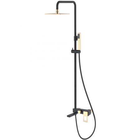 Стойка для душа Q BlackGold_Комплект, артикул 148-BG