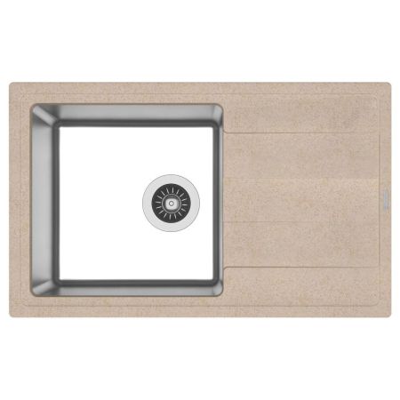 Кухонная мойка Florentina КОМБИ 21.395.D0780.107, песочный, артикул 21.395.D0780.107
