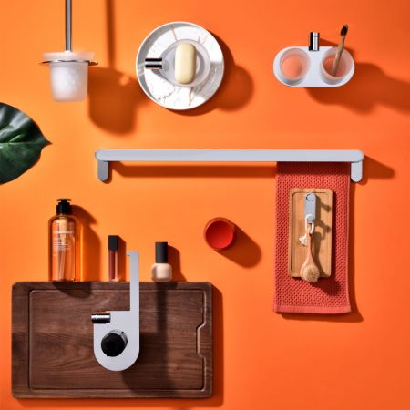 Стакан для ванной комнаты двойной Raglo R300.08, хром