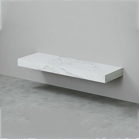 Столешница Velvex Unit 160, белый мрамор, артикул st.UNI.160-630