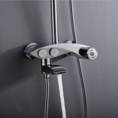 Душевая система Orans OLS-7550 Серебристый хром, артикул OLS-7550