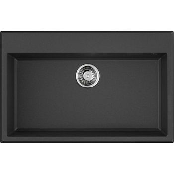 Мойка, OMOIKIRI, Tedori, ширина, мм-790, глубина, мм-510, высота, мм-220, тип установки-встраиваемый, отверстия для смесителя-3 промаркированных, с переливом, сифон и донный клапан в комплекте, автоматический донный клапан-приобретается отдельно, материал