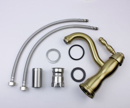 Смеситель для раковины Bronze de Luxe TIFFANY 1901BR, бронза