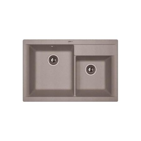 Кухонная мойка Florentina КАССИ 20.230.E0780.307, серый шёлк, артикул 20.230.E0780.307
