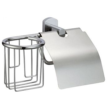 Держатель для туалетной бумаги и освежителя Savol S-R09951, хром