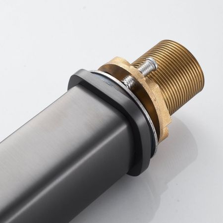 Смеситель для раковины Shevanik S9911T, оружейная сталь, артикул S9911T