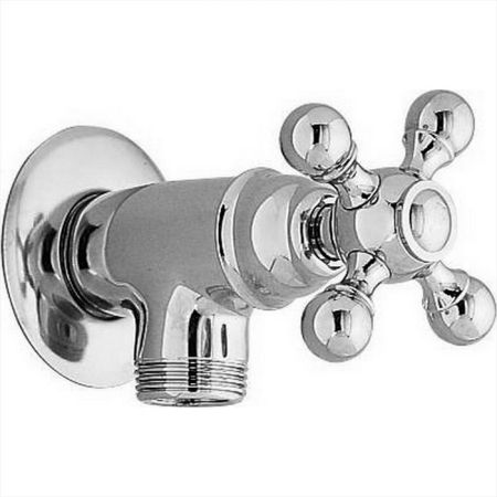 CISAL Arcana Вывод из стены с держателем для душевой лейки, цвет хром